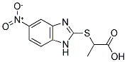 2-(5-NITRO-1H-BENZOIMIDAZOL-2-YLSULFANYL)-PROPIONIC ACID Struktur