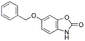 6-BENZYLOXY-2-BENZOXAZOLINONE Struktur