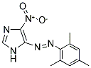 5-[(E)-MESITYLDIAZENYL]-4-NITRO-1H-IMIDAZOLE Struktur