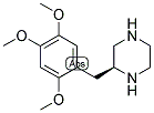 (S)-2-(2,4,5-TRIMETHOXY-BENZYL)-PIPERAZINE Struktur