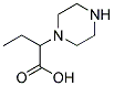 2-PIPERAZIN-1-YL-BUTYRIC ACID Struktur