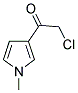 2-CHLORO-1-(1-METHYL-1H-PYRROL-3-YL)ETHANONE Struktur