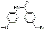 4-(BROMOMETHYL)-N-(4-METHOXYPHENYL)BENZAMIDE Struktur