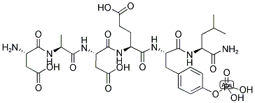 EGF RECEPTOR (988-993) (PHOSPHORYLATED) (HUMAN) Struktur