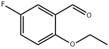 2-ETHOXY-5-FLUOROBENZALDEHYDE Struktur