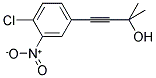 4-(4-CHLORO-3-NITROPHENYL)-2-METHYL-3-BUTYN-2-OL Struktur