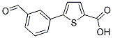 5-(3-FORMYLPHENYL)-2-THIOPHENECARBOXYLIC ACID Struktur