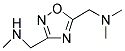 ((5-[(DIMETHYLAMINO)METHYL]-1,2,4-OXADIAZOL-3-YL)METHYL)METHYLAMINE Struktur