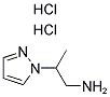 [2-(1H-PYRAZOL-1-YL)PROPYL]AMINE DIHYDROCHLORIDE Struktur