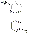 5-(3-CHLORO-PHENYL)-[1,2,4]TRIAZIN-3-YLAMINE Struktur