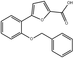 5-(2-BENZYLOXY-PHENYL)-FURAN-2-CARBOXYLIC ACID Struktur