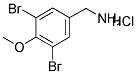 3,5-DIBROMO-4-METHOXYBENZYLAMINE HYDROCHLORIDE Struktur