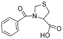 3-BENZOYL-1,3-THIAZOLIDINE-4-CARBOXYLIC ACID Struktur