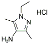 1-ETHYL-3,5-DIMETHYL-1 H-PYRAZOL-4-YLAMINE HYDROCHLORIDE Struktur