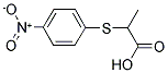 2-[(4-NITROPHENYL)THIO]PROPANOIC ACID Struktur