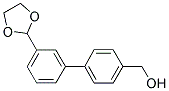 (3'-[1,3]DIOXOLAN-2-YL-BIPHENYL-4-YL)-METHANOL Struktur