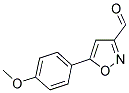 5-(4-METHOXYPHENYL)ISOXAZOLE-3-CARBOXALDEHYDE Struktur