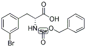 CBZ-D-3-BROMOPHENYLALANINE Struktur