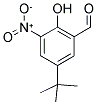 5-TERT-BUTYL-2-HYDROXY-3-NITRO-BENZALDEHYDE Struktur