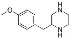 2-(4-METHOXY-BENZYL)-PIPERAZINE Struktur