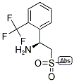 (S)-2-(METHYLSULFONYL)-1-(2-(TRIFLUOROMETHYL)PHENYL)ETHANAMINE Struktur