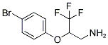 2-(4-BROMO-PHENOXY)-3,3,3-TRIFLUORO-PROPYLAMINE Struktur