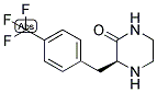 (S)-3-(4-TRIFLUOROMETHYL-BENZYL)-PIPERAZIN-2-ONE Struktur