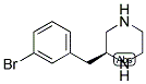 (S)-2-(3-BROMO-BENZYL)-PIPERAZINE Struktur