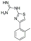 N-(4-O-TOLYL-THIAZOL-2-YL)-GUANIDINE Struktur