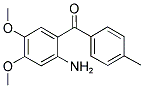 (2-AMINO-4,5-DIMETHOXY-PHENYL)-P-TOLYL-METHANONE Struktur