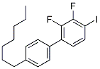 2,3-DIFLUORO-4'-HEPTYL-4-IODOBIPHENYL Struktur