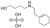 4-(2-CYCLOHEX-1-ENYL-ETHYLAMINO)-BUTAN-1-OLSULFATE Struktur