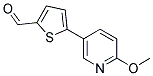 5-(6-METHOXY-3-PYRIDINYL)-2-THIOPHENECARBALDEHYDE Struktur