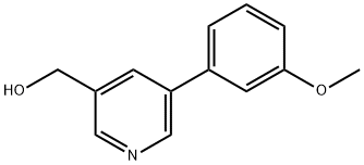 [5-(3-METHOXYPHENYL)PYRIDIN-3-YL]METHANOL Struktur