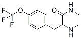 3-(4-TRIFLUOROMETHOXY-BENZYL)-PIPERAZIN-2-ONE Struktur