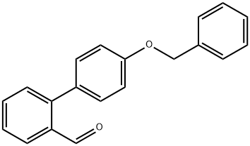 4'-(BENZYLOXY)[1,1'-BIPHENYL]-2-CARBALDEHYDE Struktur