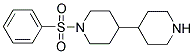 1-BENZENESULFONYL-[4,4']BIPIPERIDINYL Struktur