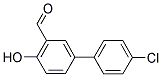 4'-CHLORO-4-HYDROXY[1,1'-BIPHENYL]-3-CARBALDEHYDE Struktur