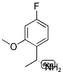 (R)-1-(4-FLUORO-2-METHOXYPHENYL)ETHANAMINE Struktur