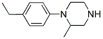 1-(4-ETHYLPHENYL)-2-METHYLPIPERAZINE Struktur