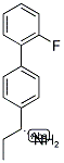 (R)-1-(4'-O-FLUOROPHENYL)PHENYLPROPAN-1-AMINE Struktur