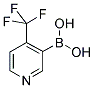 4-TRIFLUOROMETHYLPYRIDINE-3-BORONIC ACID Struktur