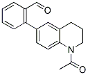 2-(1-ACETYL-1,2,3,4-TETRAHYDROQUINOLIN-6-YL) BENZALDEHYDE Struktur