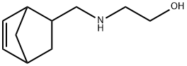 2-[(BICYCLO[2.2.1]HEPT-5-EN-2-YLMETHYL)-AMINO]-ETHANOL Struktur