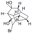 11-BROMO-7-METHYLPENTACYCLO[6.3.0.0(2,6).0(3,10).0(5,9)]UNDECANE-1,7-DIOL Struktur