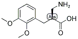 (S)-2-AMINOMETHYL-3-(2,3-DIMETHOXY-PHENYL)-PROPIONIC ACID Struktur