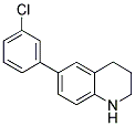 6-(3-CHLOROPHENYL)-1,2,3,4-TETRAHYDROQUINOLINE Struktur