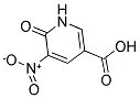 5-NITRO-6-OXO-1,6-DIHYDRO-PYRIDINE-3-CARBOXYLIC ACID Struktur