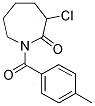 3-CHLORO-1-(4-METHYLBENZOYL)-2-AZEPANONE Struktur