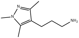 3-(1,3,5-TRIMETHYL-1H-PYRAZOL-4-YL)-PROPYLAMINE Struktur